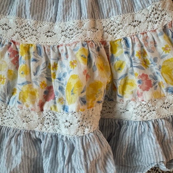 Tommy Bahama Toddler Girls’ Floral & Striped Dress summer sundress size 4T - Picture 4 of 8